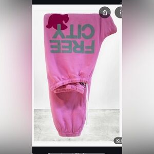 Free City Pink Joggers